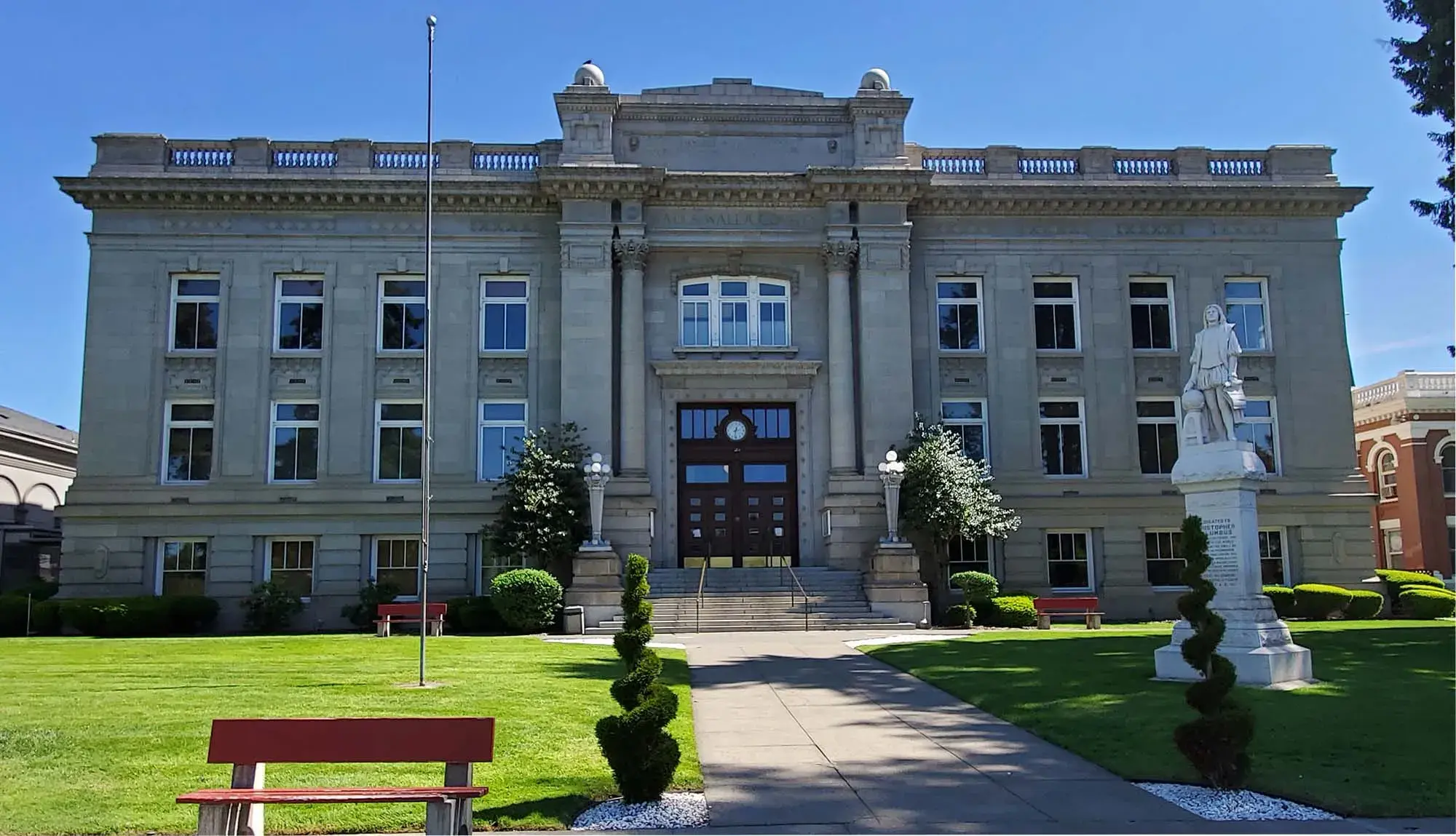 Courthouse background